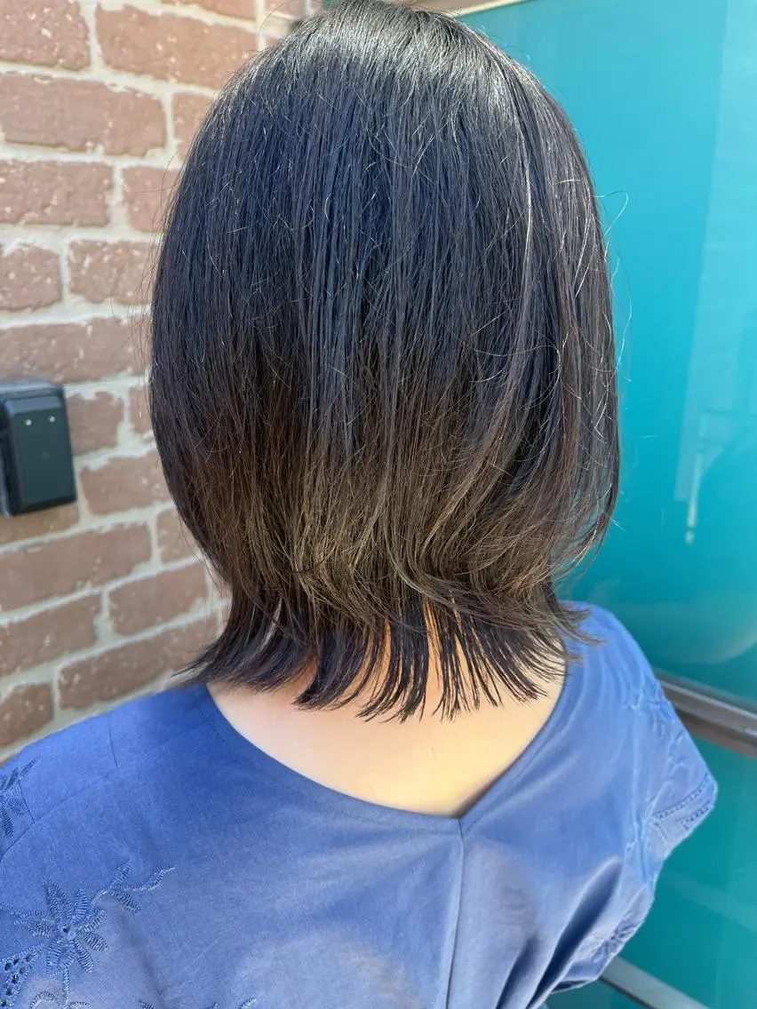 ミディアム カラー パーマ ヘアアレンジ メンズ キッズ ネイル マツエク・マツパ アイブロウ メンズブリーチ メンズハイライト メンズインナーカラー メンズ韓国風 ブリーチ 久木原 ゆりのヘアスタイル