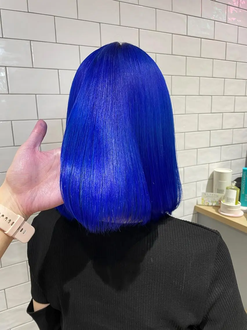 ミディアム カラー もり まりものヘアスタイル