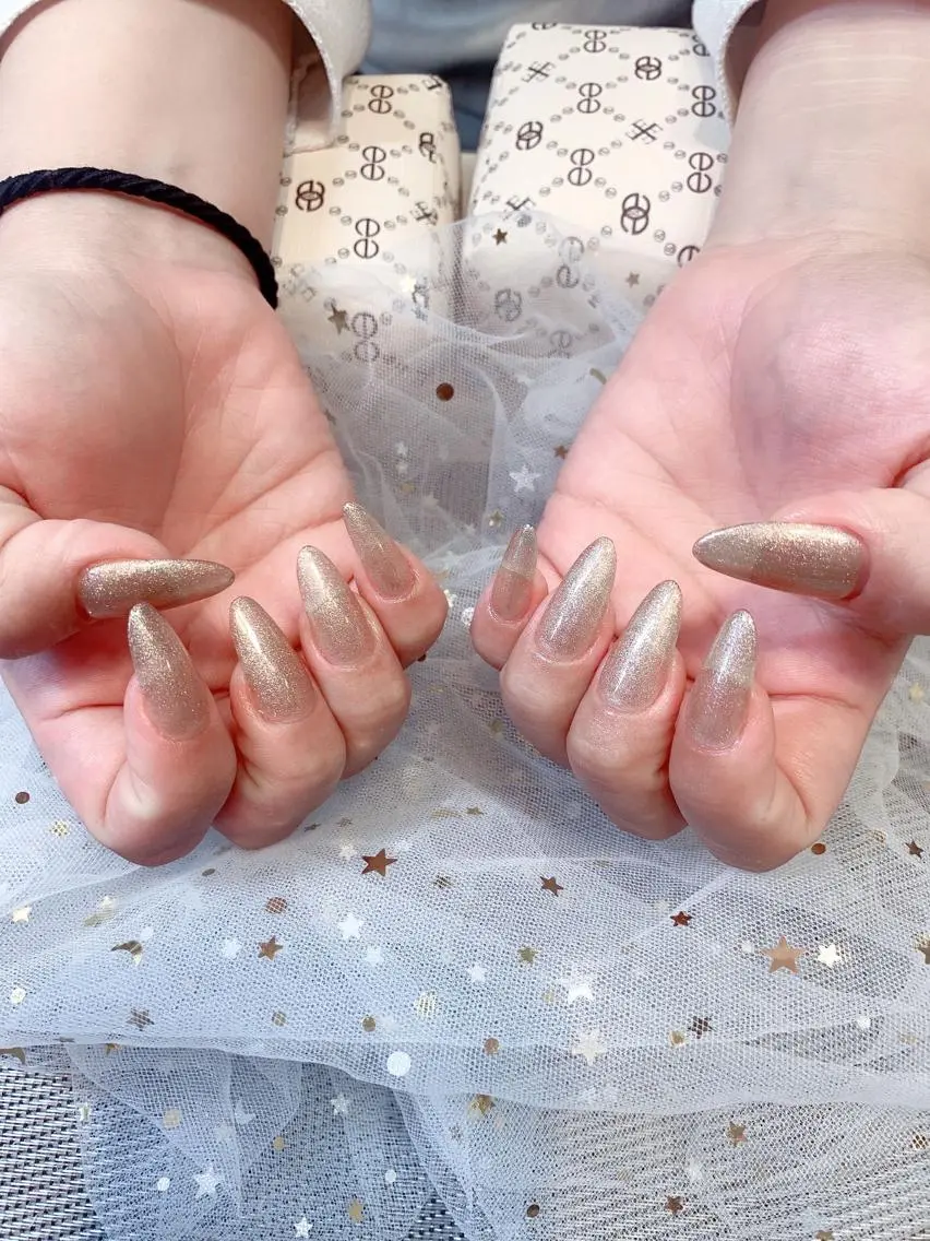 セミロング カラー ネイル ハンドネイル Ryoko Nailのネイルデザイン