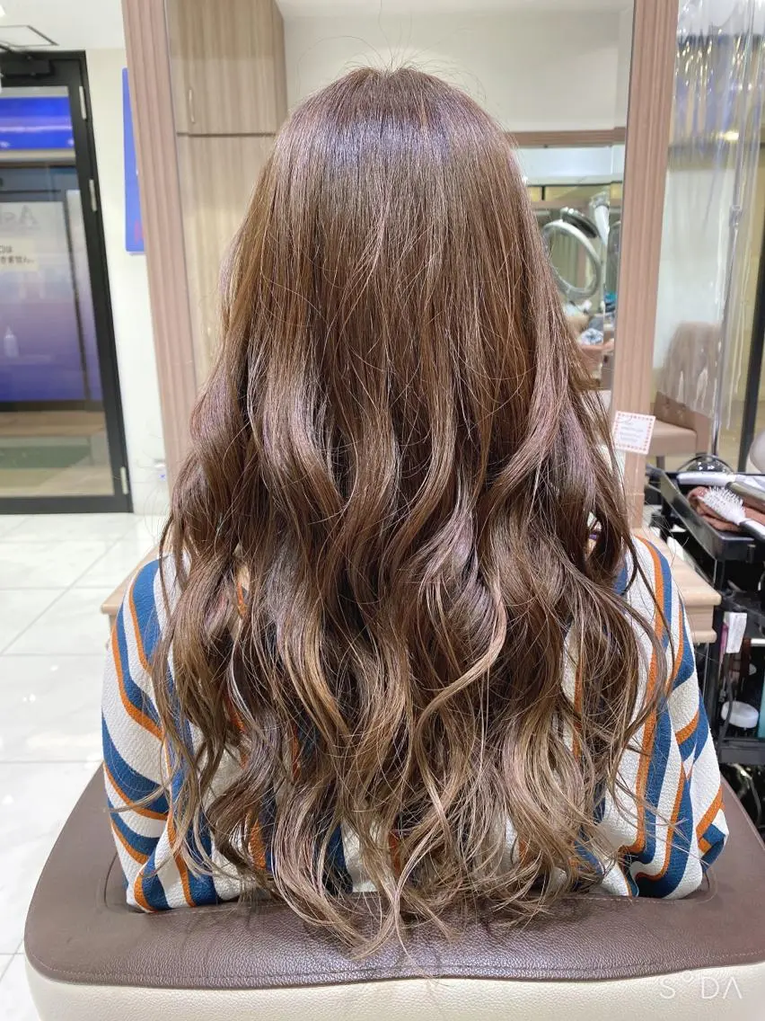 ロング カラー メンズカット ✂️あいのヘアスタイル