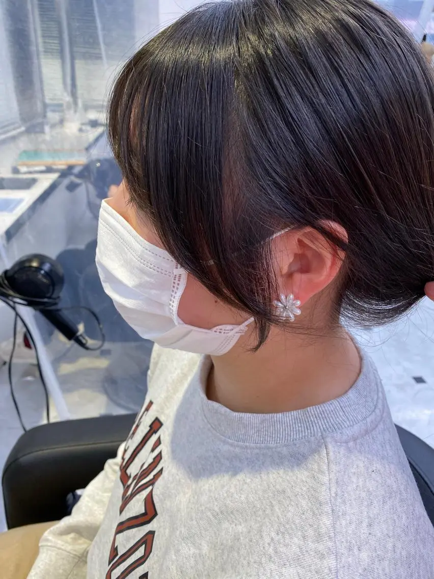 セミロング カラー レイヤーダブルカラー KYONのヘアスタイル