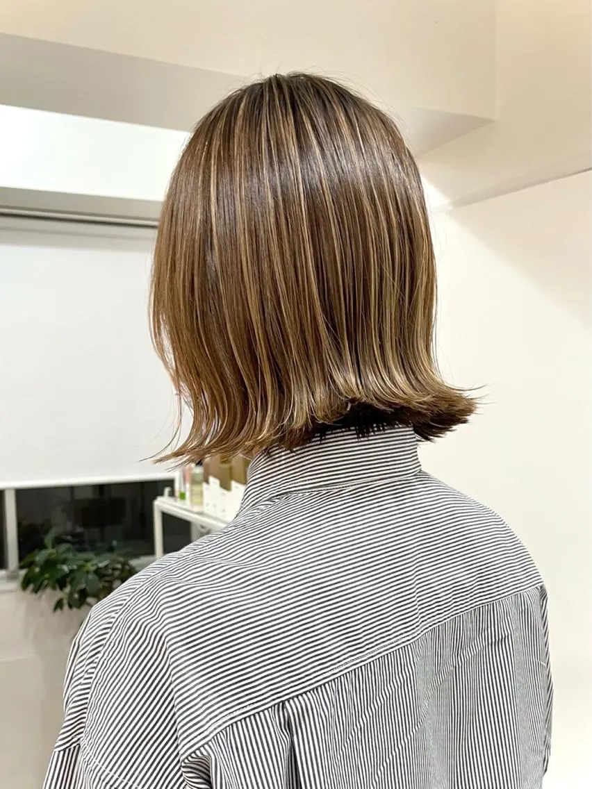 ショート オカダ ノゾミのヘアスタイル