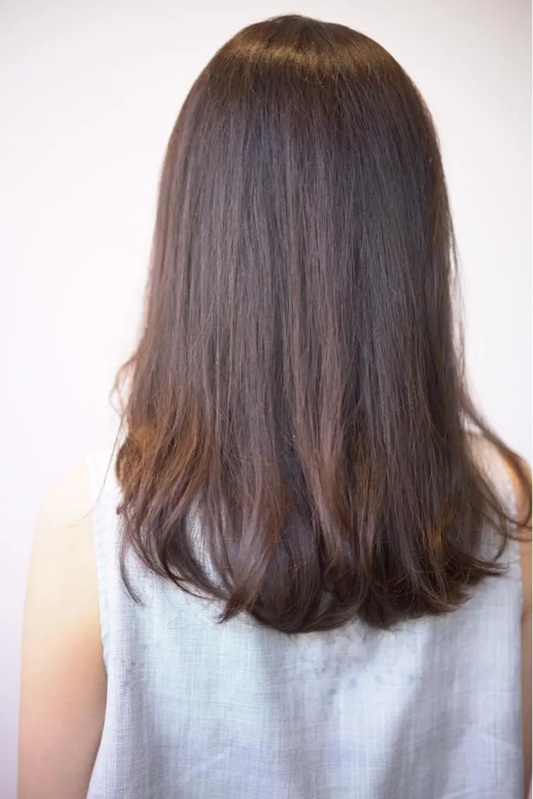 セミロング 杉本 和彦のヘアスタイル