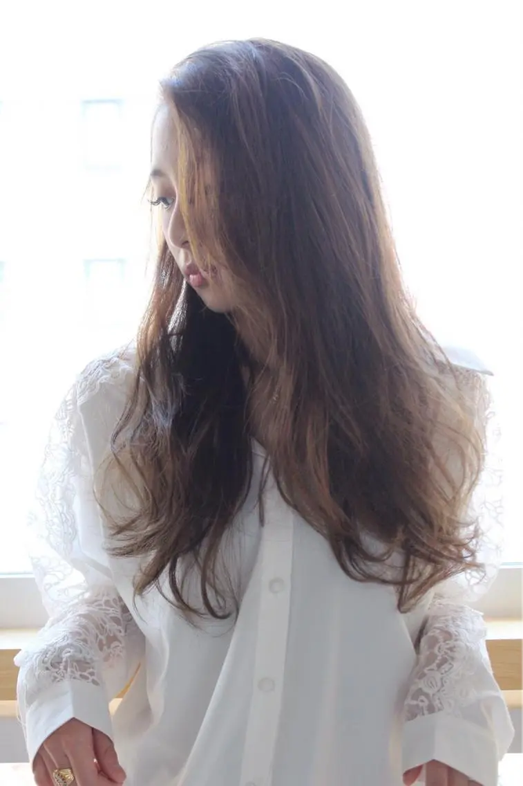 セミロング 土井 浩輔のヘアスタイル