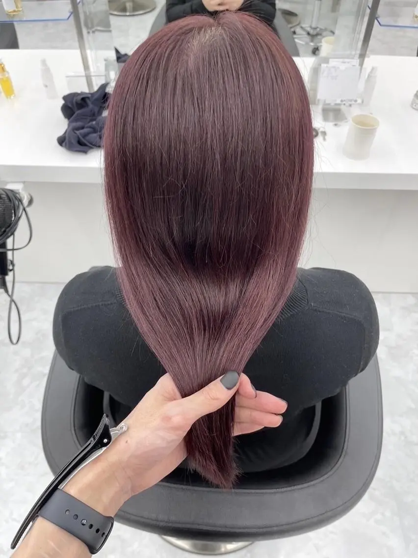 カラー 💗ブリーチなし暖色 kotono💗のヘアスタイル