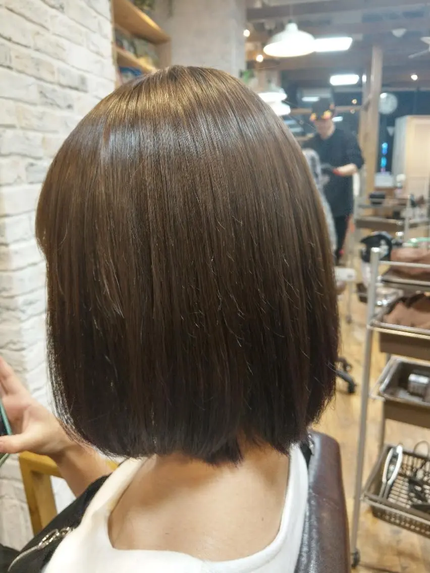 パーマ カット ヘアカラー 縮毛矯正 店長　佐藤 祐輔のヘアスタイル