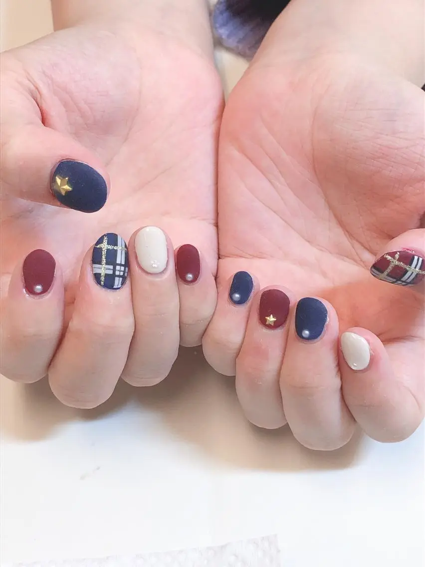 ネイル ジェルネイル マットネイル KIREIE NAILSのネイルデザイン
