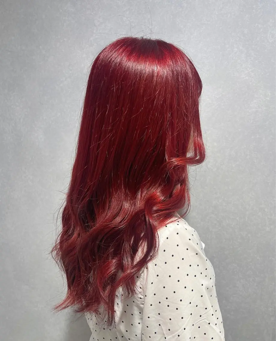 ロング カラー ヘアカラー 唐澤 千尋のヘアスタイル