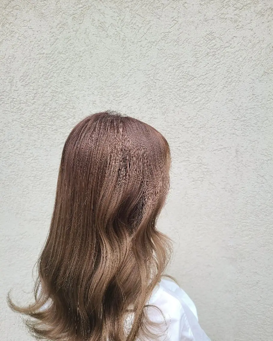 ロング カラー カット ヘアカラー 木村 直哉のヘアスタイル