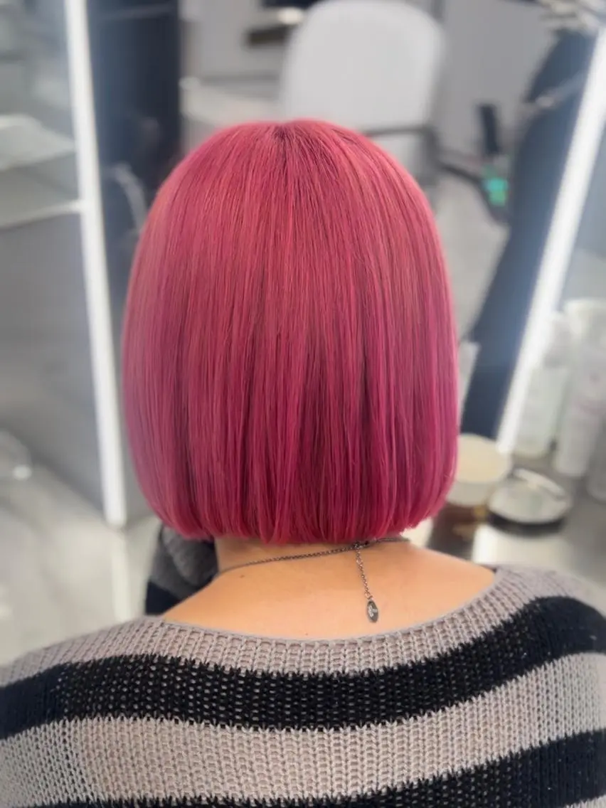 ミディアム カラー カット ヘアカラー トリートメント ヘッドスパ 最高級髪質改善🥇 小玉美菜のヘアスタイル