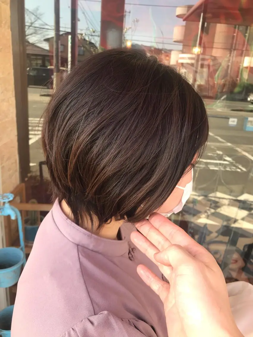 ショート ショートヘア 下條 真のヘアスタイル