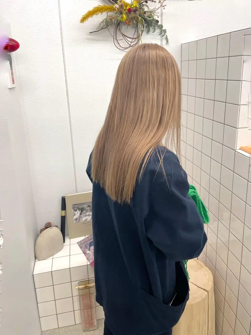 ミディアム カラー ヘアカラー 関 京磨のヘアスタイル