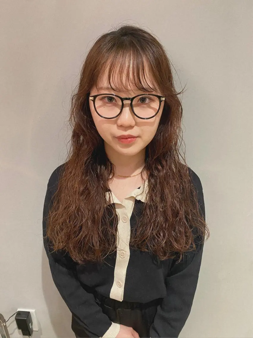 ロング トリートメント 小顔カット 🌿リョウカのヘアスタイル
