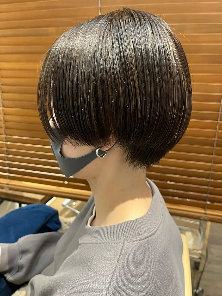 ショート カラー カット ヘアカラー 代表　土屋ヒロユキ ショートカットのヘアスタイル