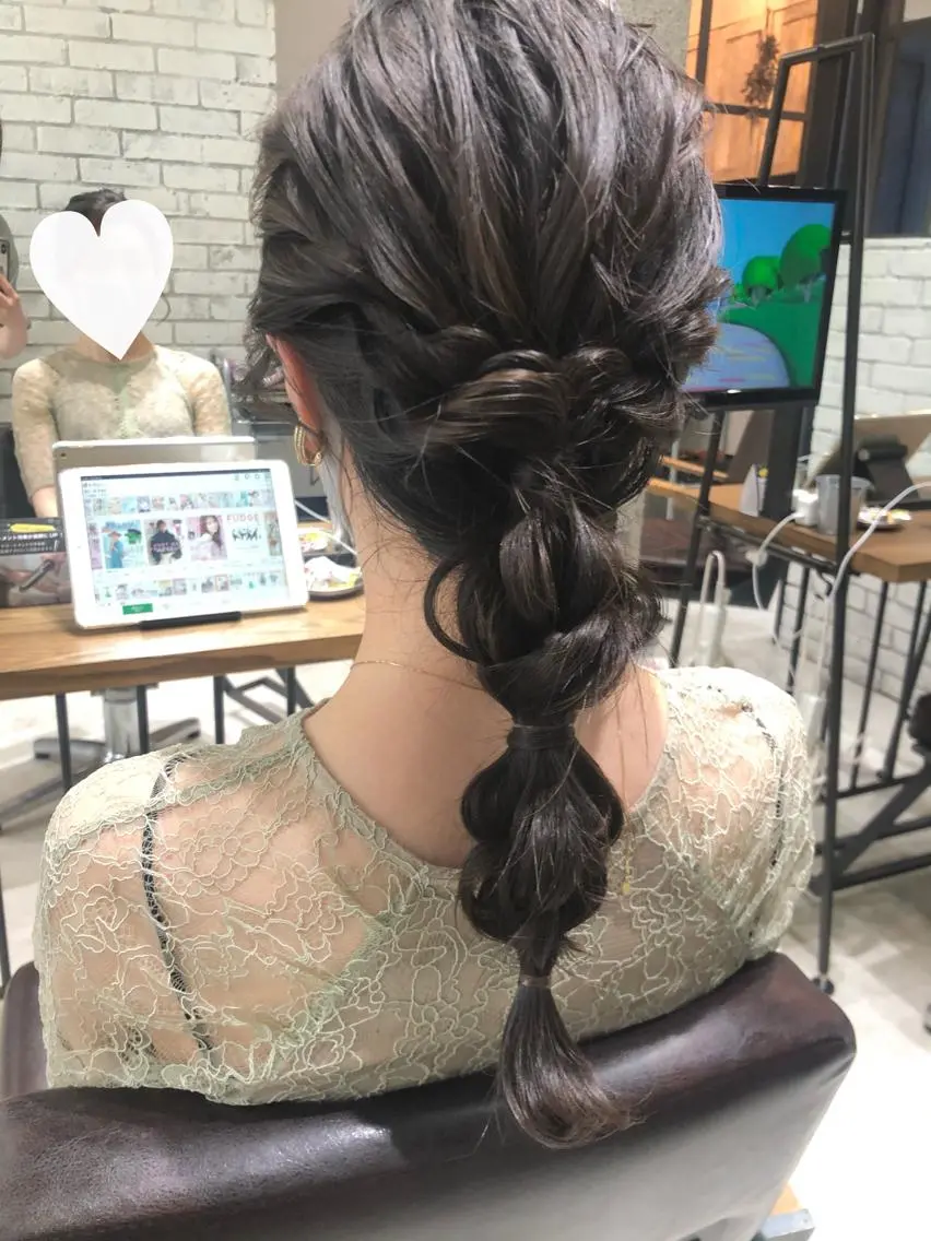 ヘアアレンジ 結婚式・ブライダル ヘアセット 🌿ニュアンス/髪質 改善🌿Fukudaのヘアスタイル