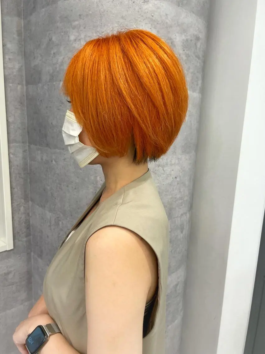 ショート ヘアカラー Loob.TOKYO MIYA🌈のヘアスタイル