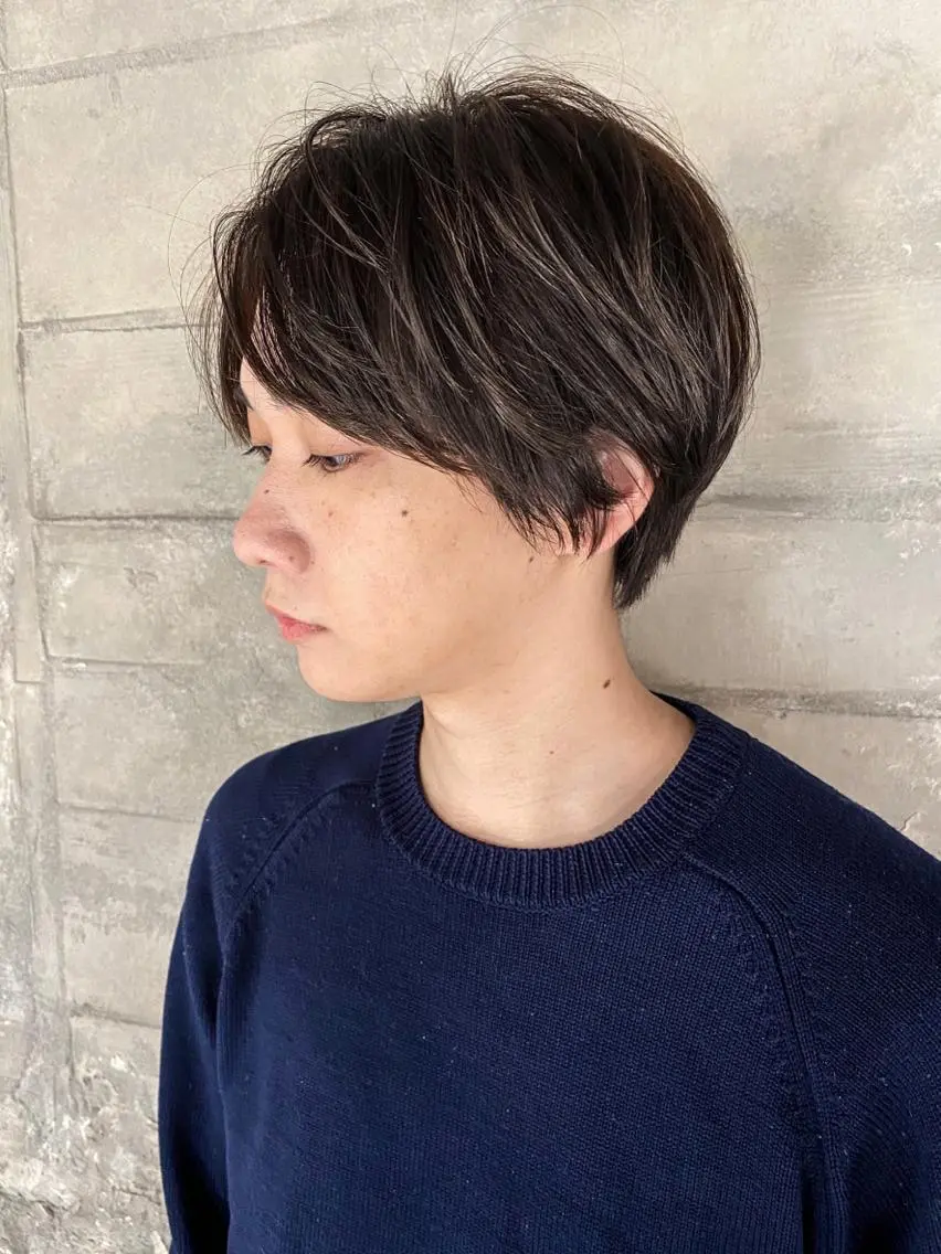 メンズ カット 川渕 恭兵のヘアスタイル