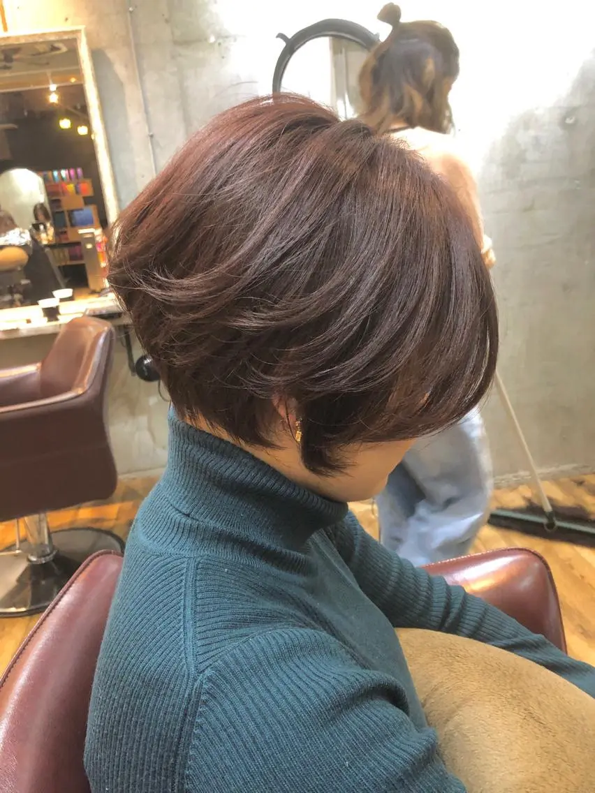 ショート カラー 増山 大起のヘアスタイル
