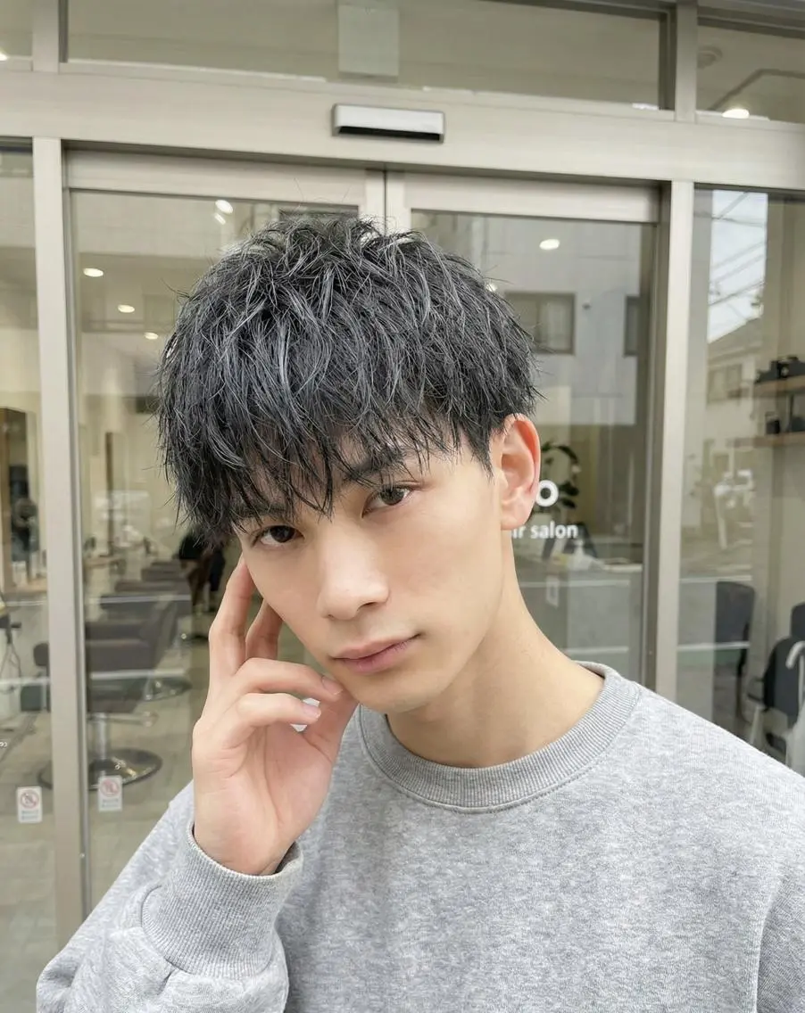 ショート カット パーマ メンズ特化🐺本田 昂之のヘアスタイル