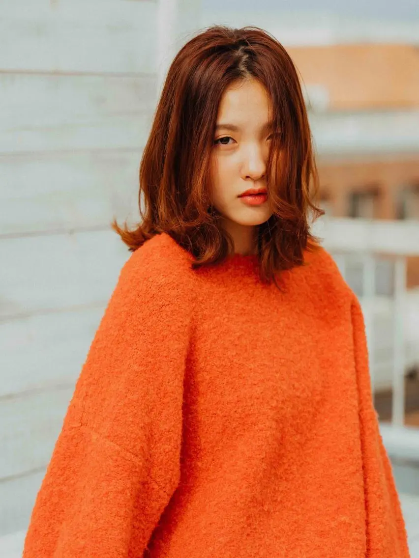 セミロング カラー パーマ ヘアアレンジ メンズ キッズ ネイル マツエク・マツパ メンズウルフカット アディクシーカラー 透明感カラー ボブ ウルフカット 藤井 仁紀のヘアスタイル