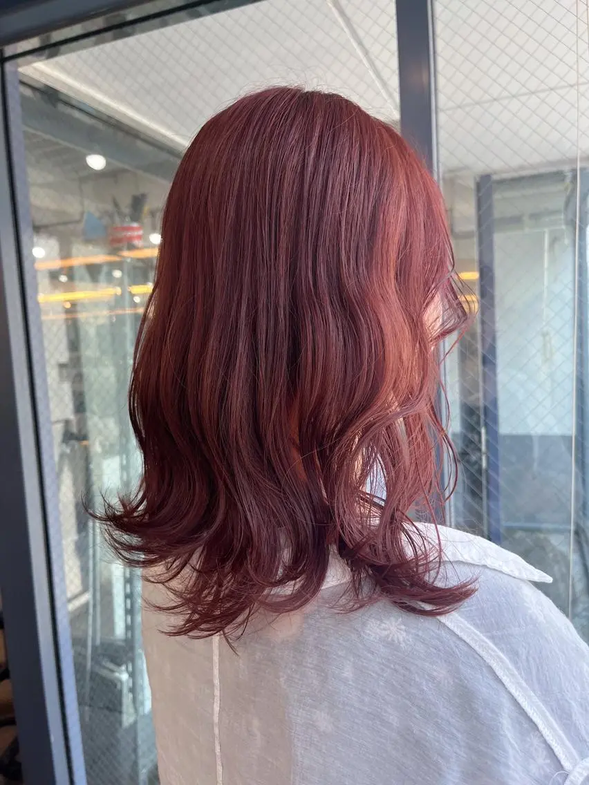 ミディアム カラー カット ヘアカラー トリートメント 🌛ダブルカラー 🌜SAYAKAのヘアスタイル
