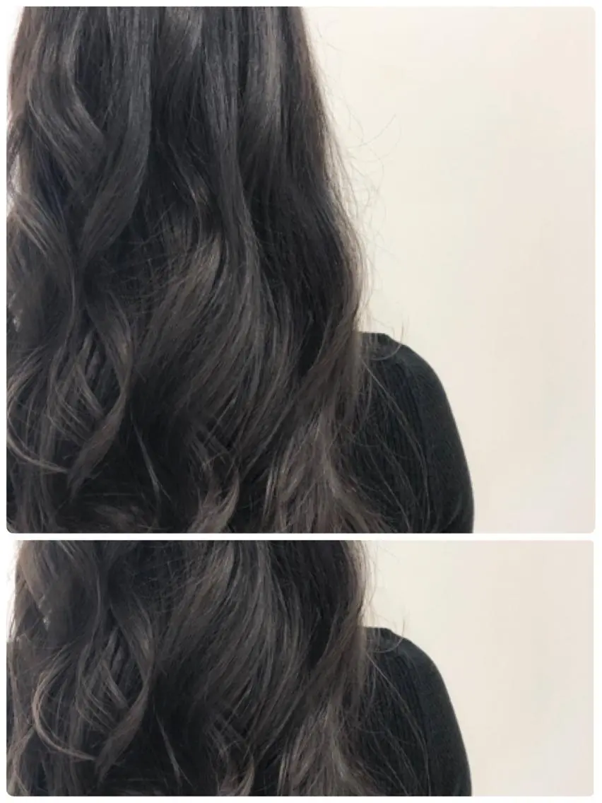 セミロング カラー 白井 秀太郎のヘアスタイル