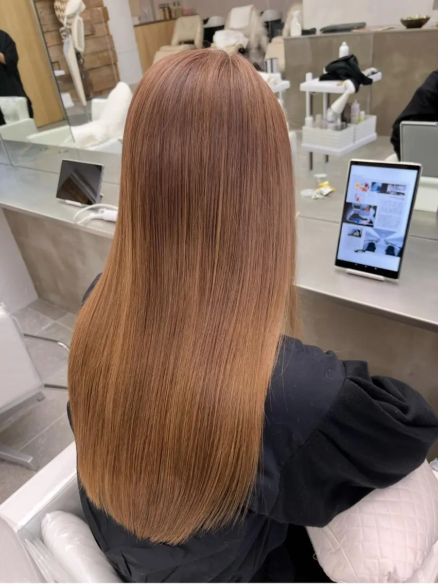 セミロング ❄️透明感カラー❄️ メンズ✂️TOWAのヘアスタイル
