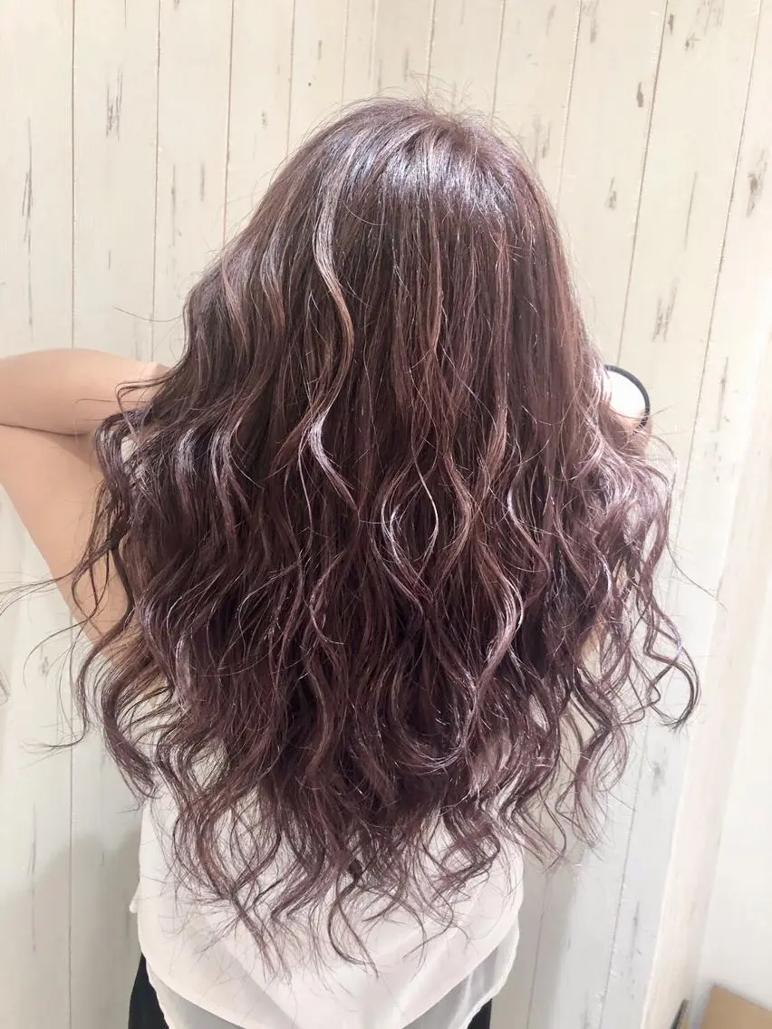 セミロング カラー Device ディバイスのヘアスタイル
