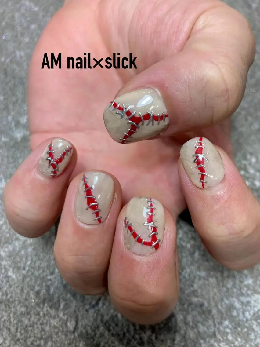 ネイル アートネイル 持ち込み ハンドネイル Am:nail 柏 SUE（スゥ）のネイルデザイン