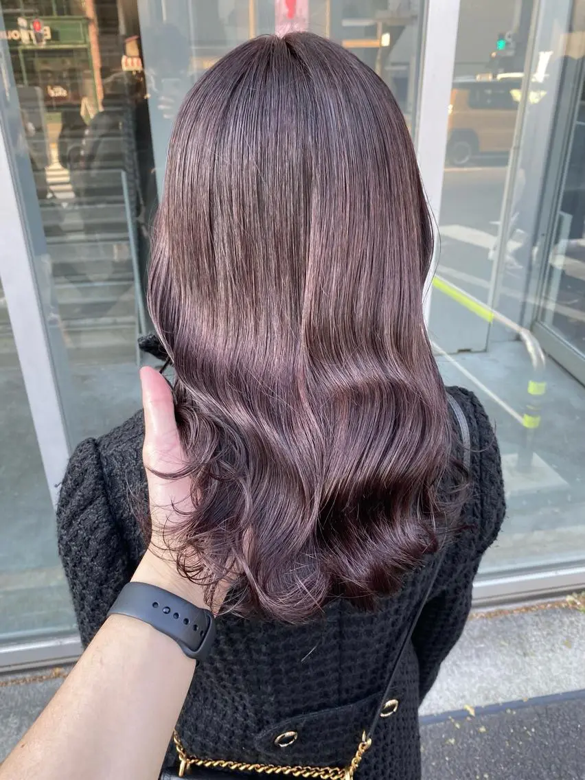 セミロング カラー ヘアアレンジ ハッシュカット/レイ ヤーカットArataのヘアスタイル