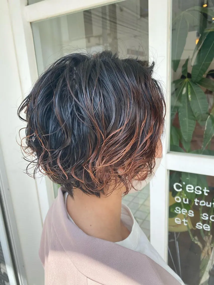 ショート わかばやし ゆうこのヘアスタイル