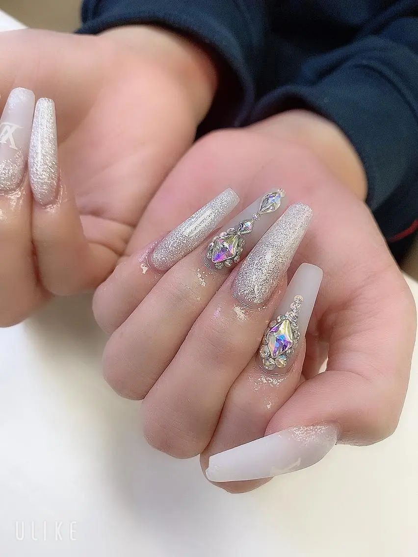 ロング JNA認定講師🌸 RIEのネイルデザイン