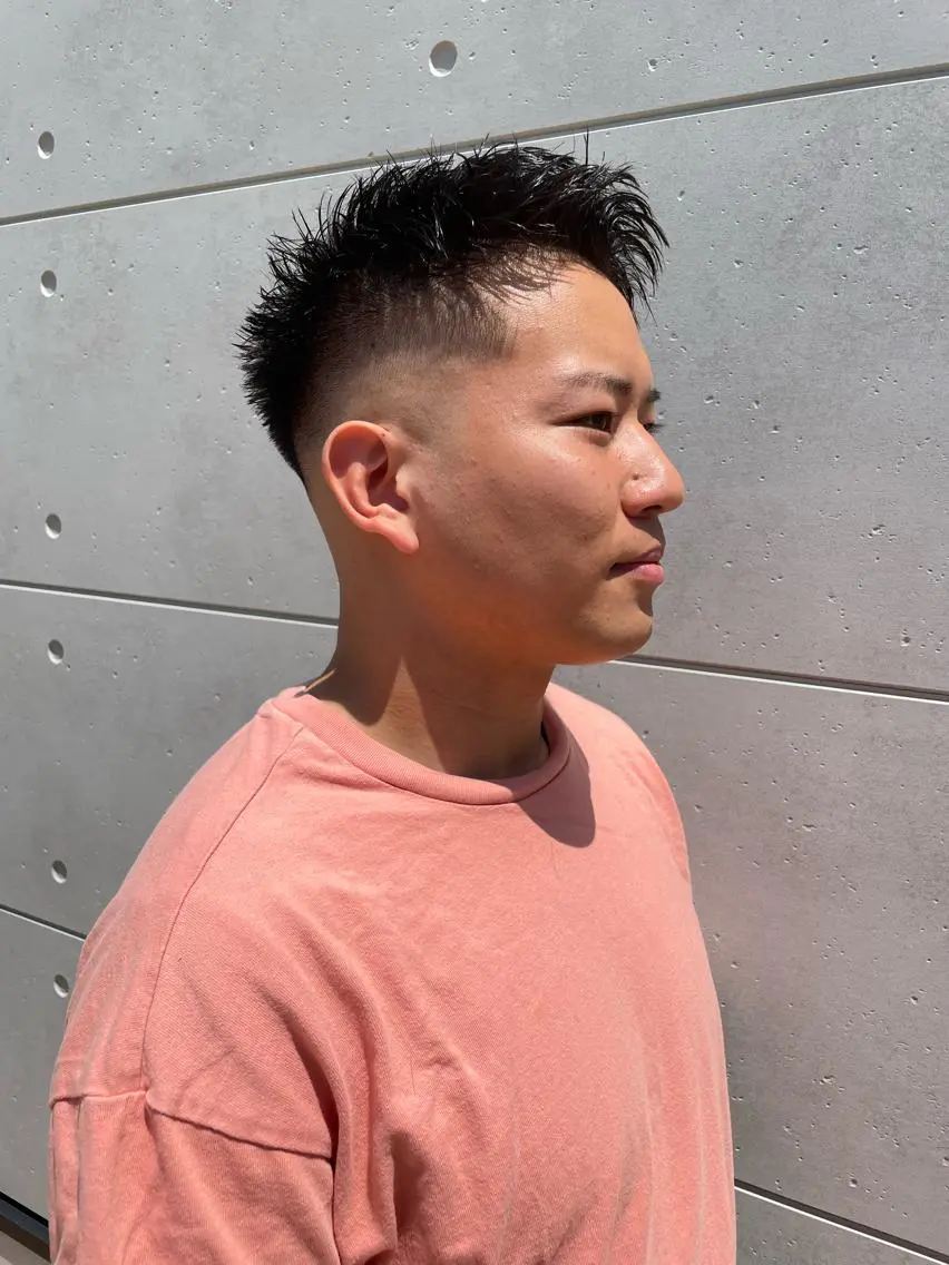 ショート メンズ メンズヘア特化 崎田 成人のヘアスタイル