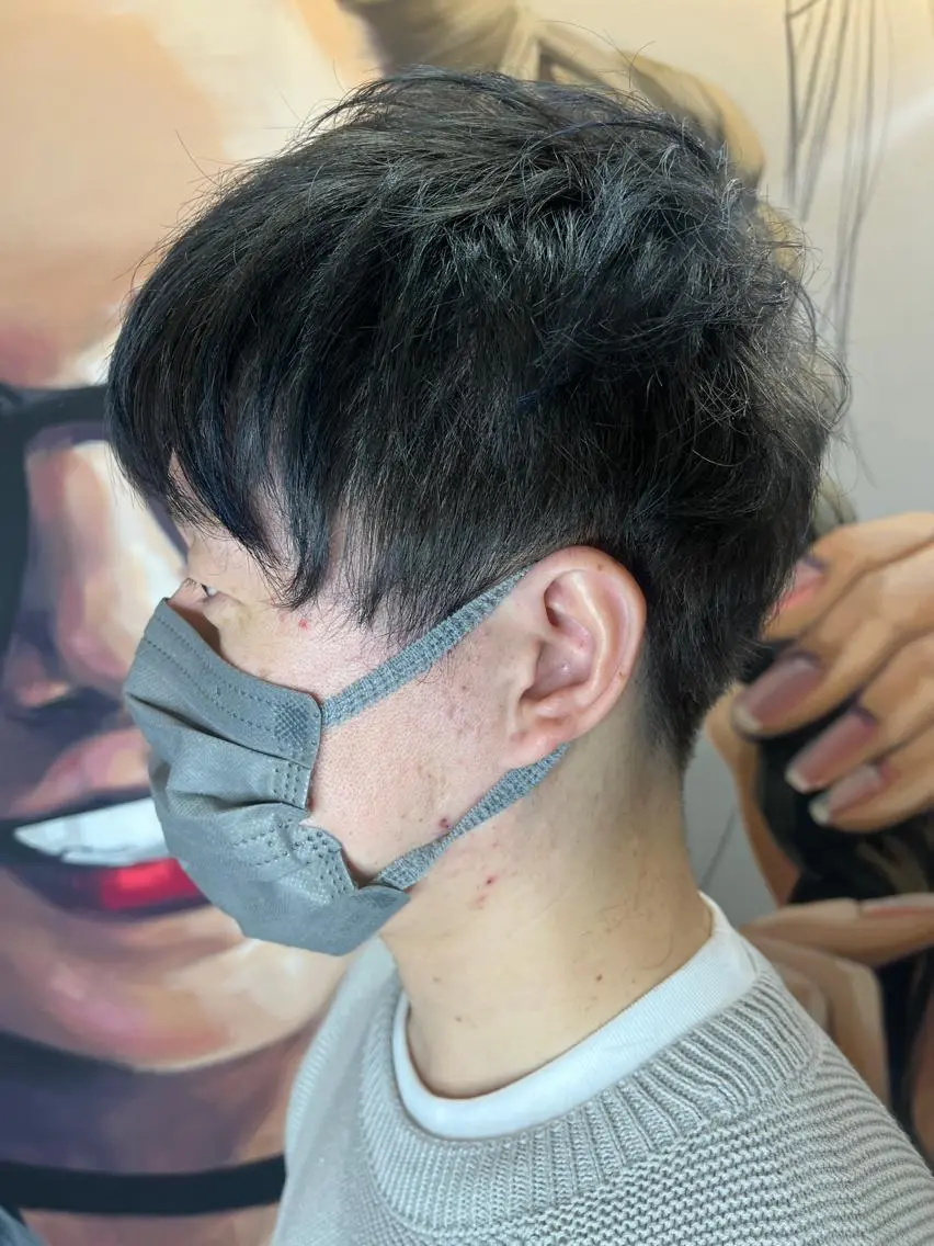 ショート カラー パーマ ヘアアレンジ メンズ キッズ ネイル マツエク・マツパ アイブロウ メンズブリーチ メンズハイライト メンズインナーカラー メンズ韓国風 ブリーチ 久木原 ゆりのヘアスタイル