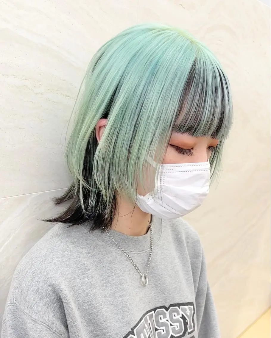 ミディアム ヘアカラー トリートメント カラー系/カット特化 🟠オオタキマサシのヘアスタイル