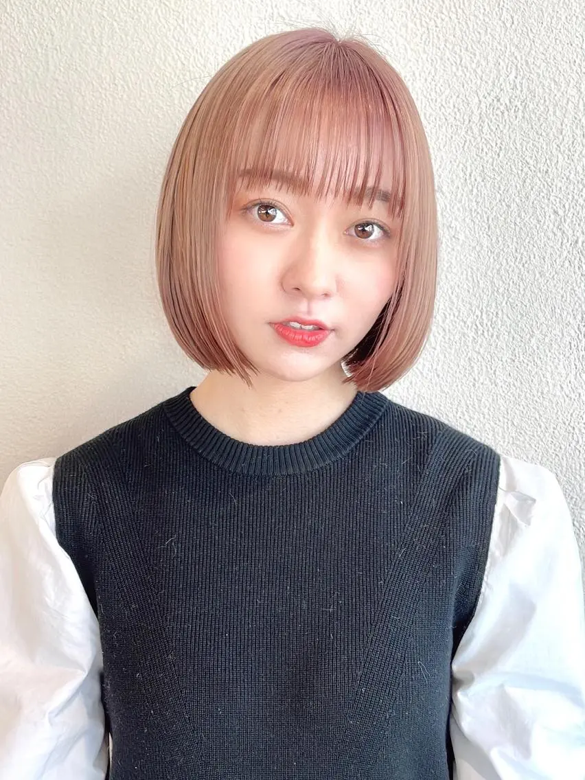 ミディアム カラー 市原 大翼のヘアスタイル