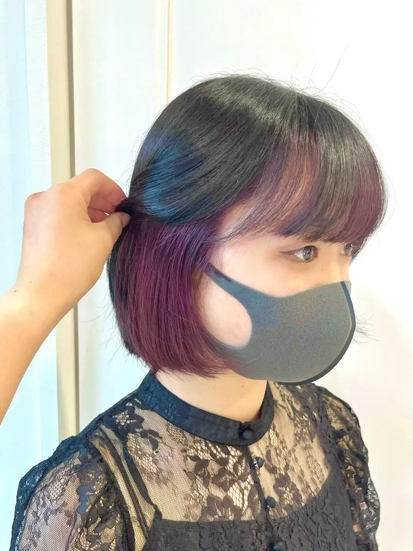 ミディアム allum SAKURAのヘアスタイル