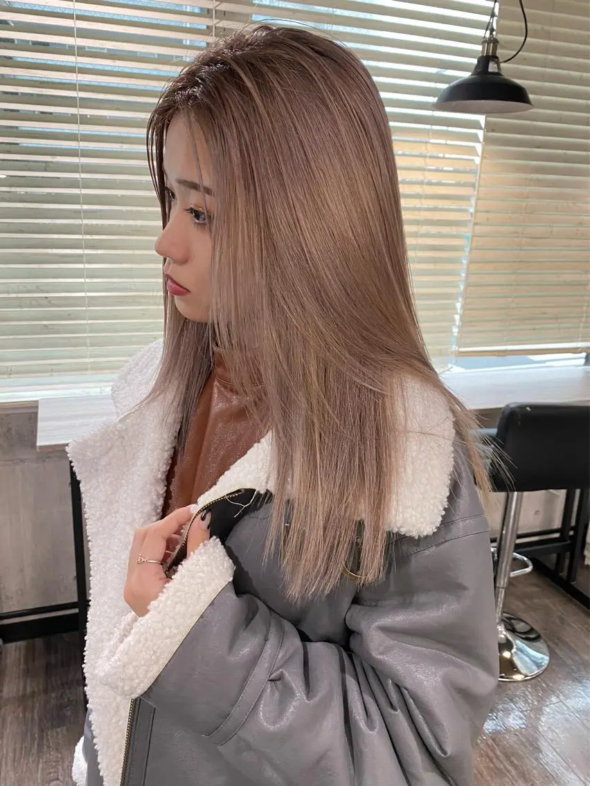 ロング メンズ縮毛矯正 🎖アジマ リョオのヘアスタイル