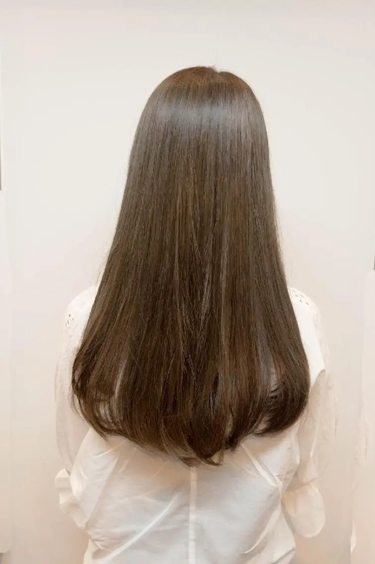 カラー ロング 縮毛矯正 トリートメント 原田 祥彰のヘアスタイル