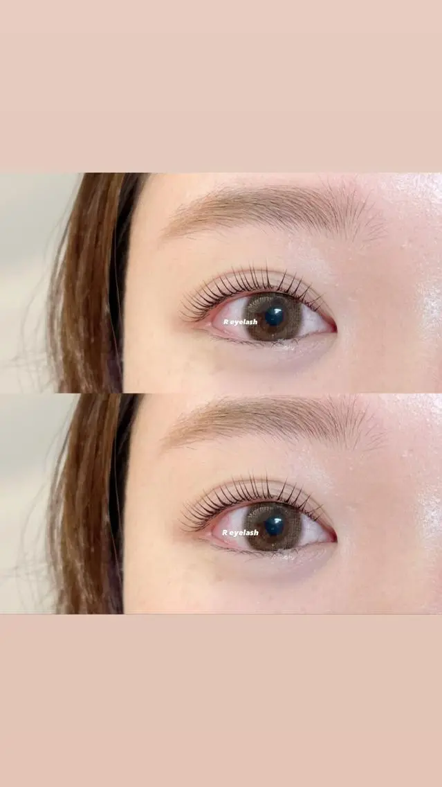 ロング カラー パーマ ヘアアレンジ メンズ キッズ ネイル マツエク・マツパ アイブロウ マツパ 𝑹 eyelashのマツエク・マツパデザイン