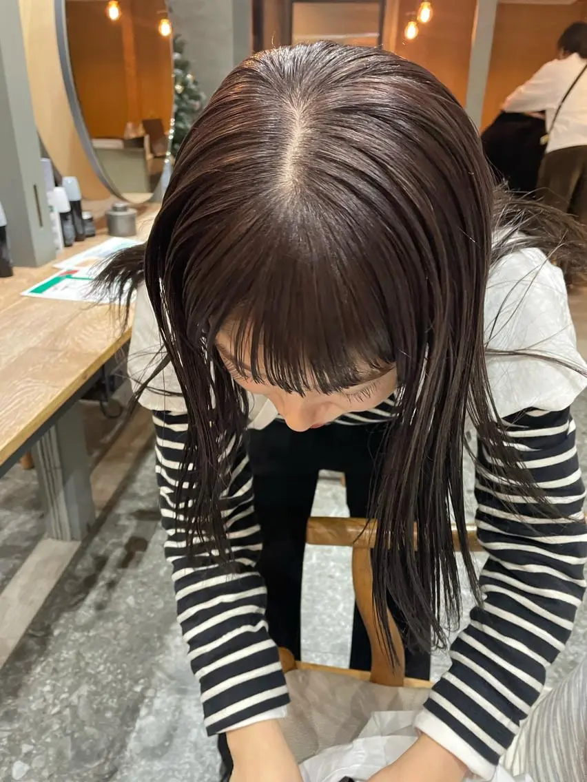 ロング カラー 後藤璃子 (ごとうりこ)のヘアスタイル