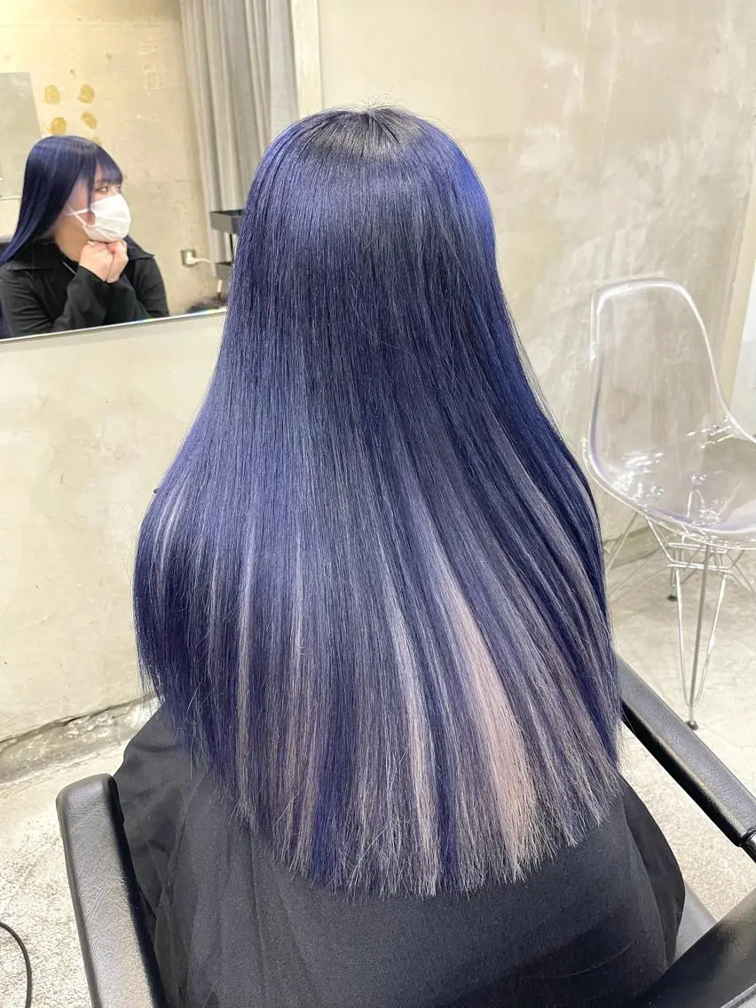 ロング カラー ハッシュカット/ハイ トーン/HIROKIのヘアスタイル