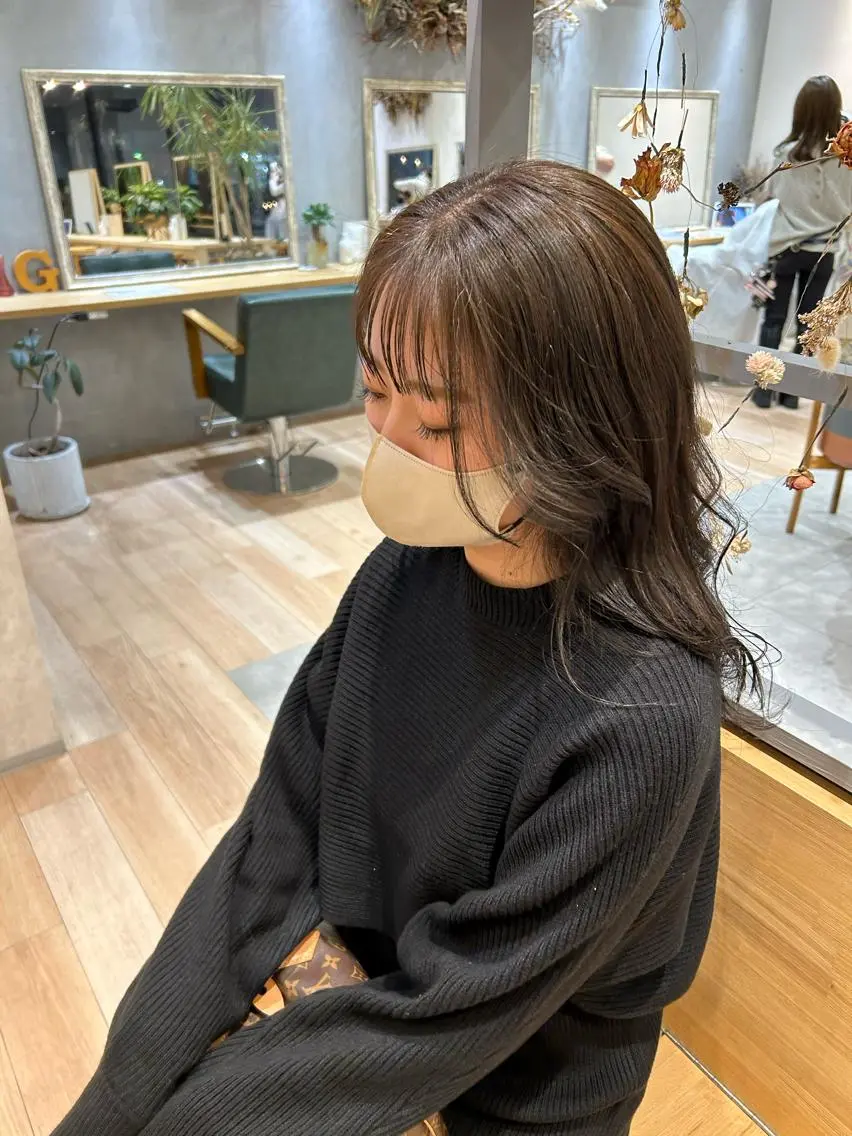 ミディアム カット merc.🌿 友藤鮎那のヘアスタイル