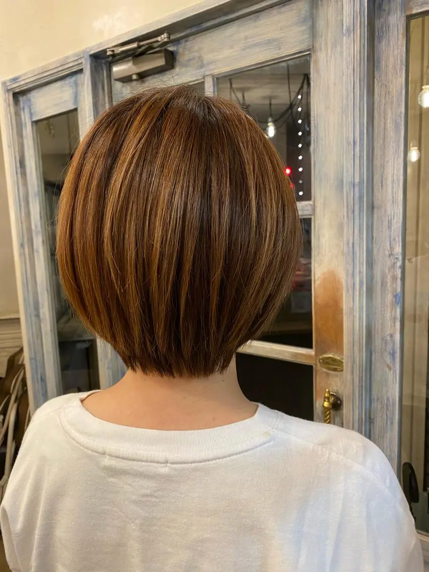 ショート 丸みショート ショートヘア 井上 日菜乃のヘアスタイル