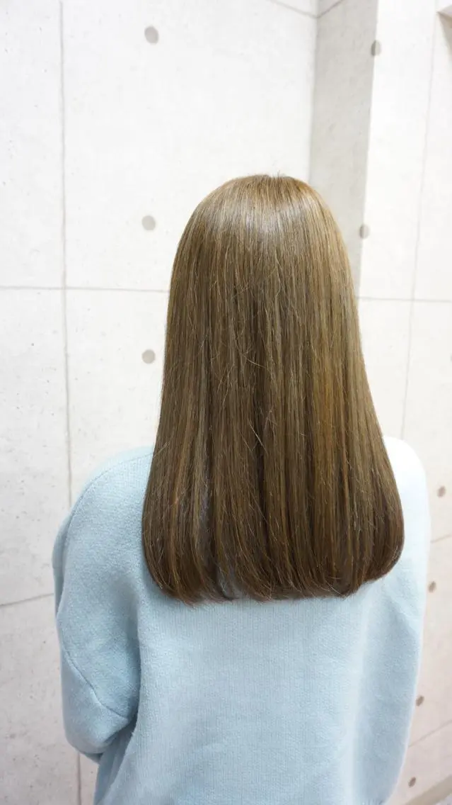 ロング ヘアカラー トリートメント 羽田 hadaのヘアスタイル