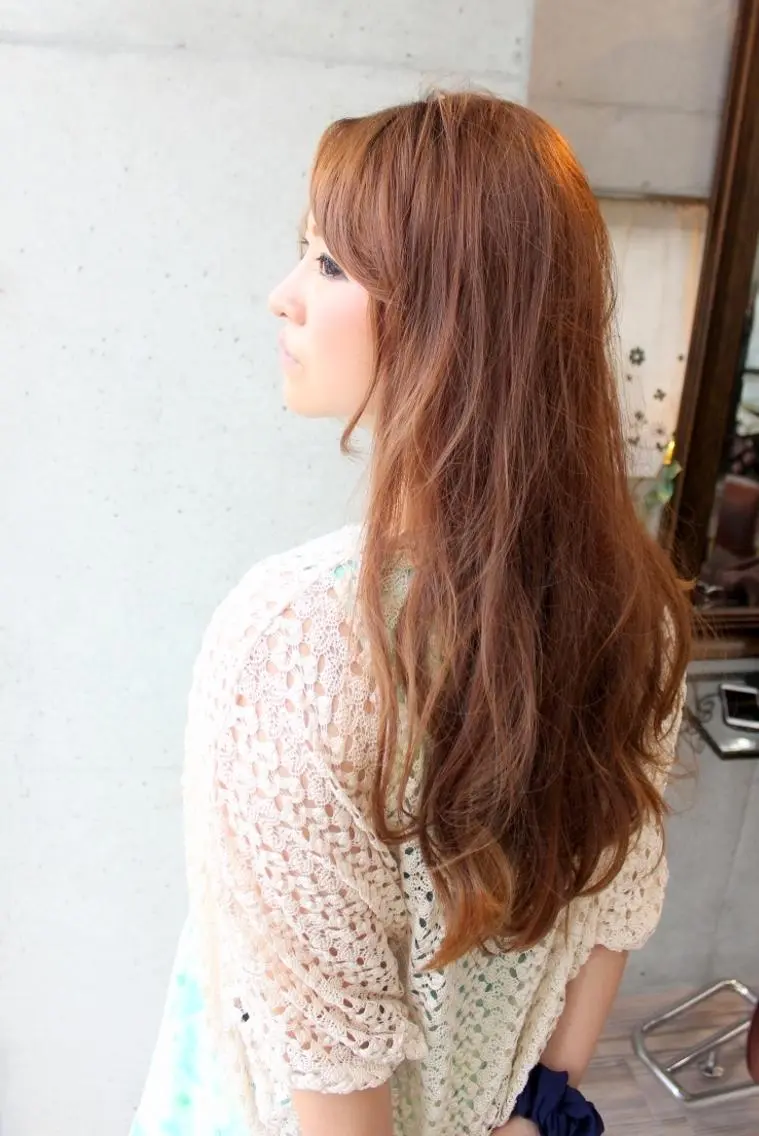 ロング パーマ デジタルパーマ 村上 貴徳のヘアスタイル