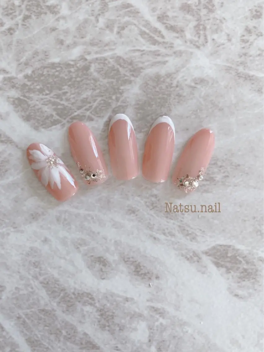 ネイル アートネイル フラワーネイル Natsu nailのネイルデザイン
