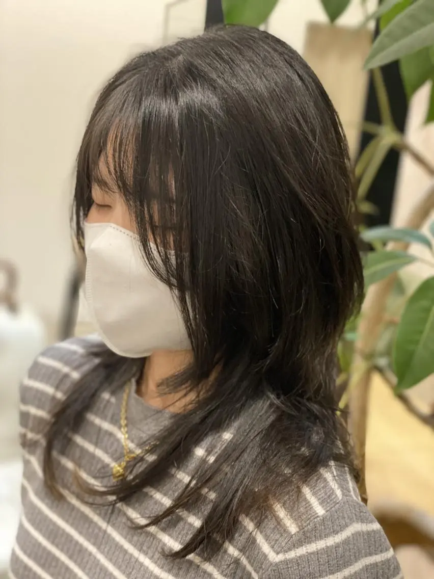ミディアム 似合わせ透明感カラー 宇治　ヤマノのヘアスタイル