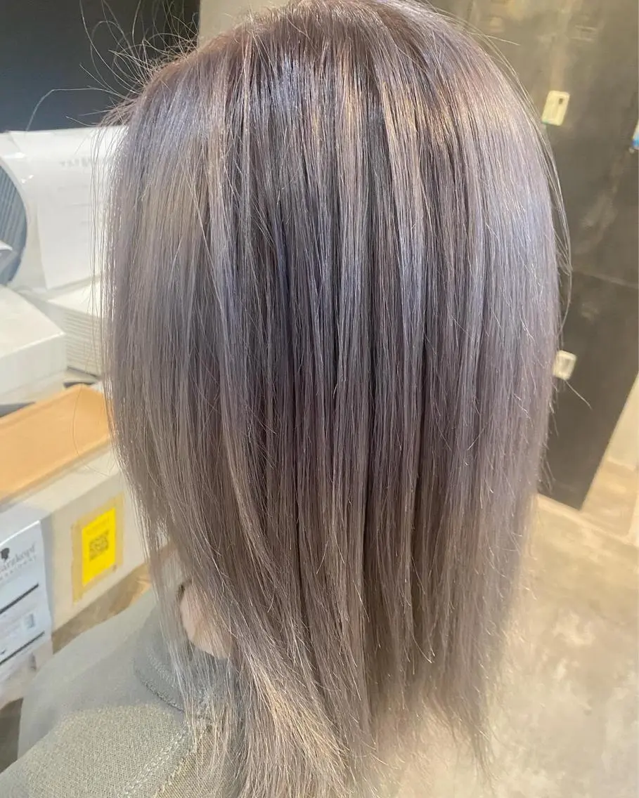 セミロング ヘアカラー トリートメント sail hairのヘアスタイル