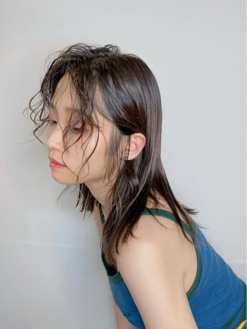 ミディアム ミディアムパーマ 🧡YUKA🧡 渋谷/プルエクステのヘアスタイル